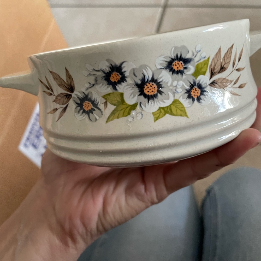 Bake serve n stone floral